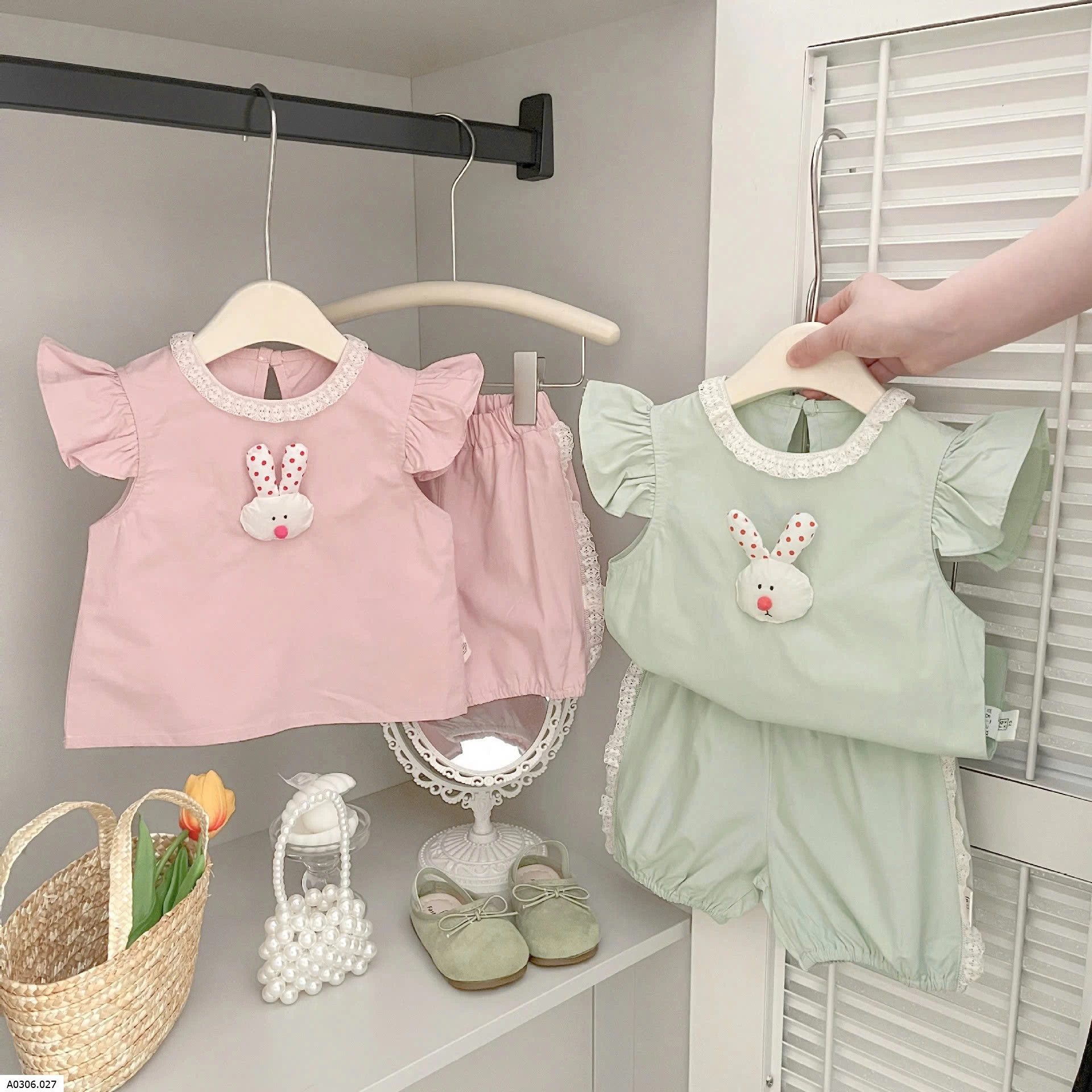 SET BỘ SÁT NÁCH CHÚ THỎ BG  Sỉ 142k