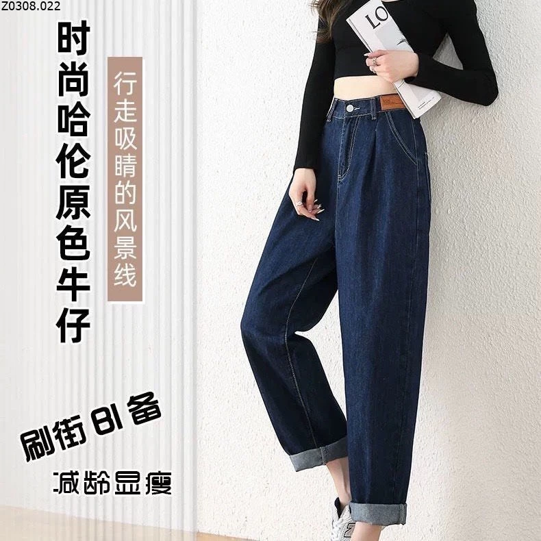 BAGGY JEAN CẠP CHUN SAU  Si 125k