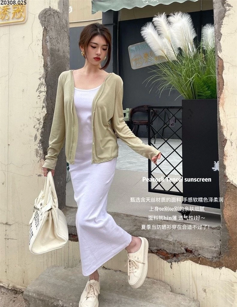 CARDIGAN MỎNG  Si 105k