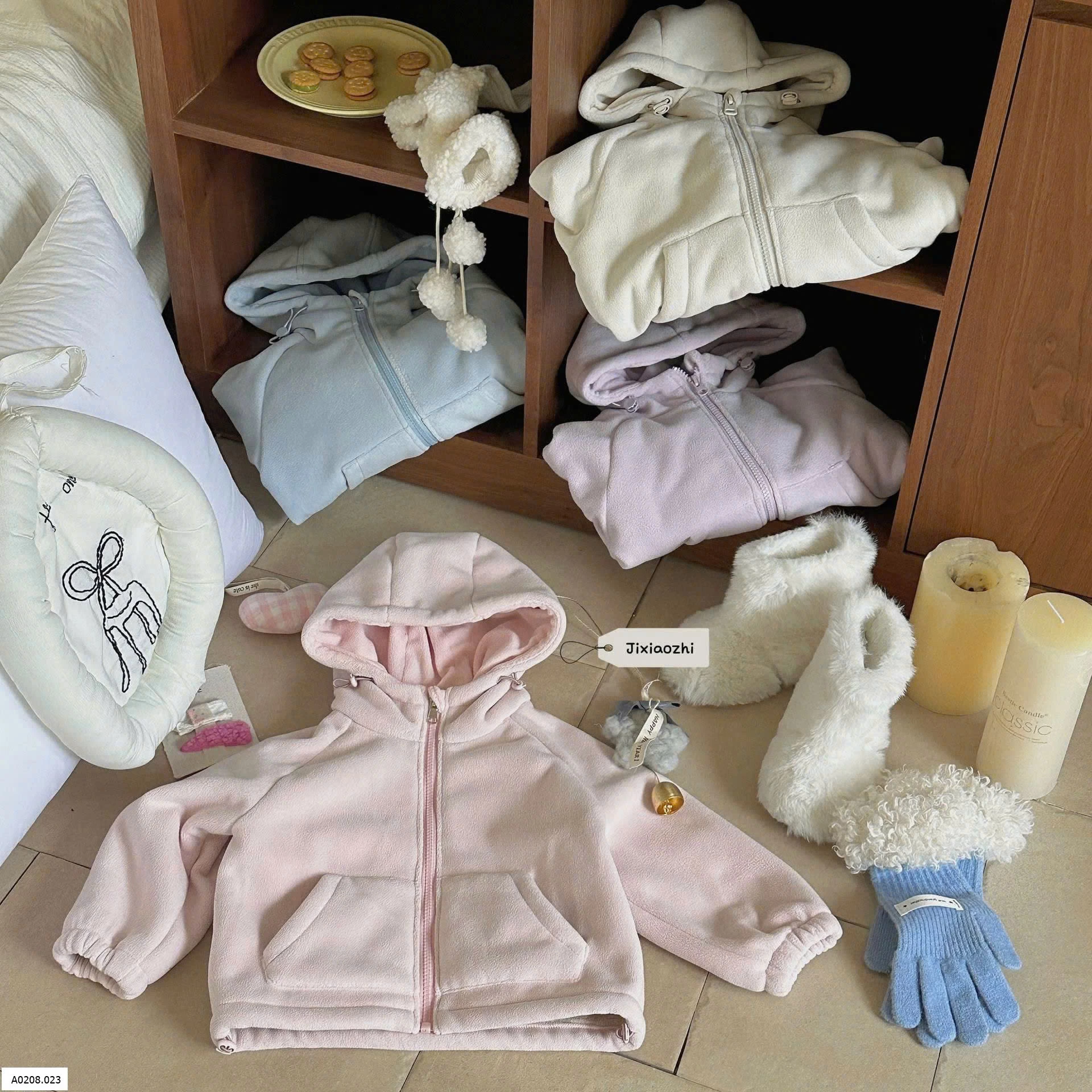 ÁO KHOÁC NỈ CHO BÉ GÁI     Sỉ 200k