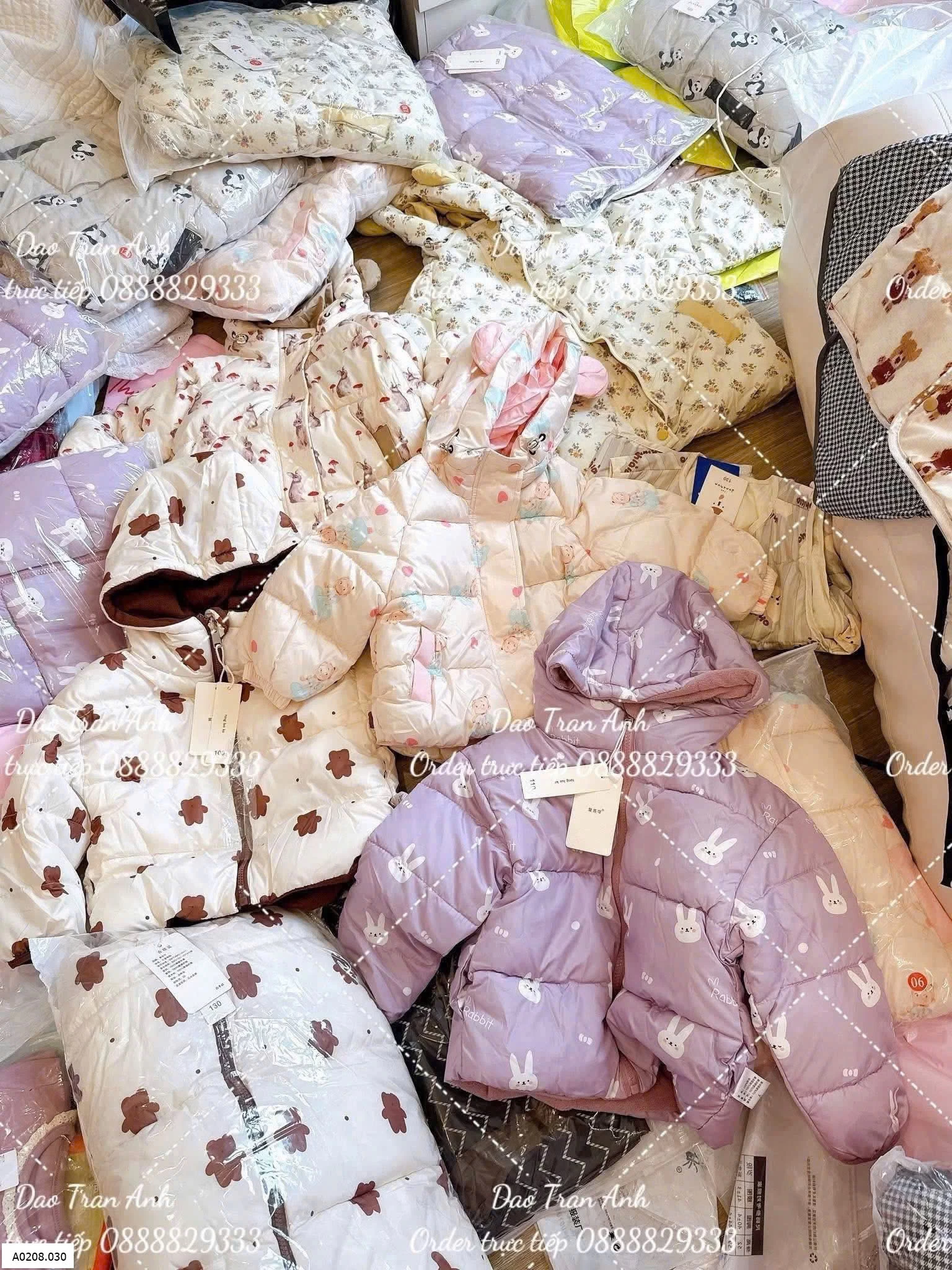 Áo phao 2 mặt        Sỉ 147k