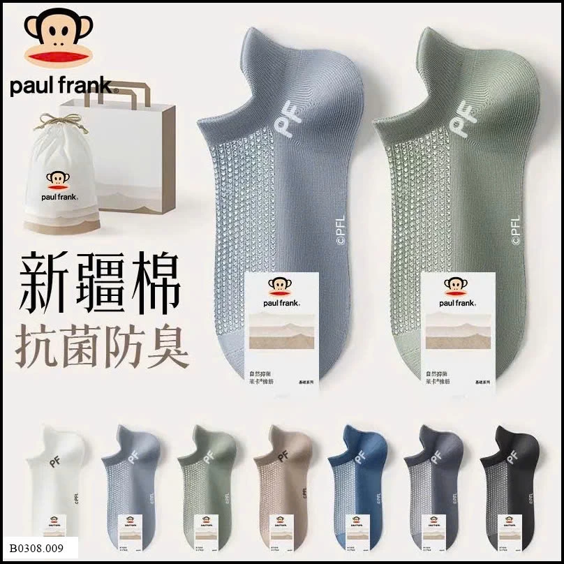 SET 10 ĐÔI TẤT PAUL FRANK CHO NAM    Giá sỉ 115k