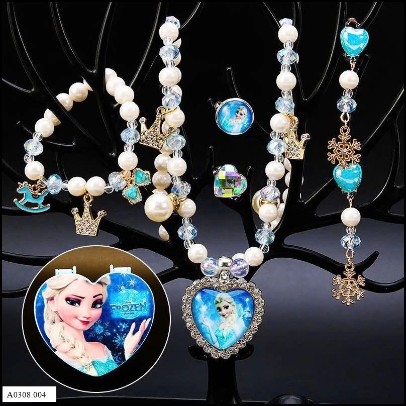 BỘ TRANG SỨC ELSA CHO BÉ   Giá sỉ 45k
