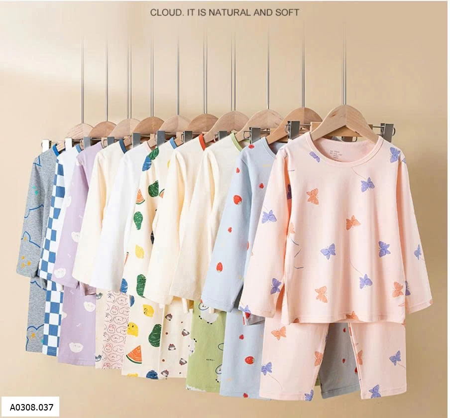 BỘ COTTON TRẺ EM HÀNG XUẤT   Sỉ 118k