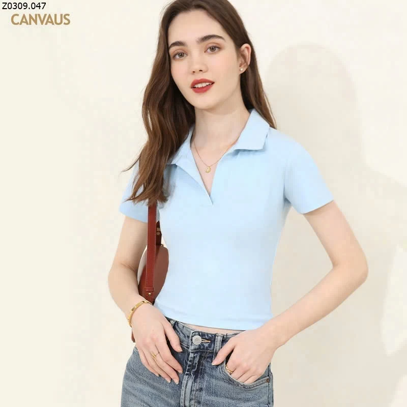 ÁO POLO CỘC TAY CANVAUS Sỉ 180k