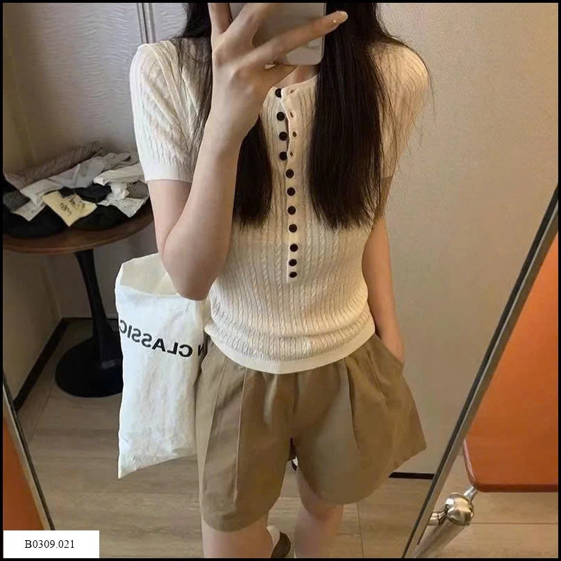 ÁO LEN CỘC TAY CHO NỮ   Giá sỉ 152k