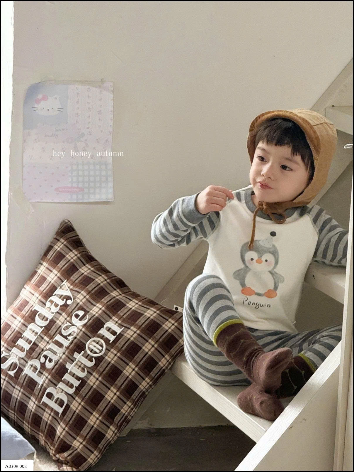 SET DÀI TAY KẺ NGANG MẶC NHÀ HEYHONEY   Giá sỉ sz 90-130: 158k sz 140-150: 181K