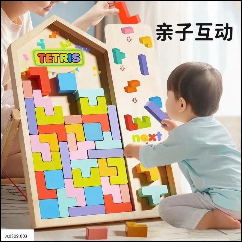 TETRIS KHỐI XẾP HÌNH CHO BÉ   Giá sỉ 45k
