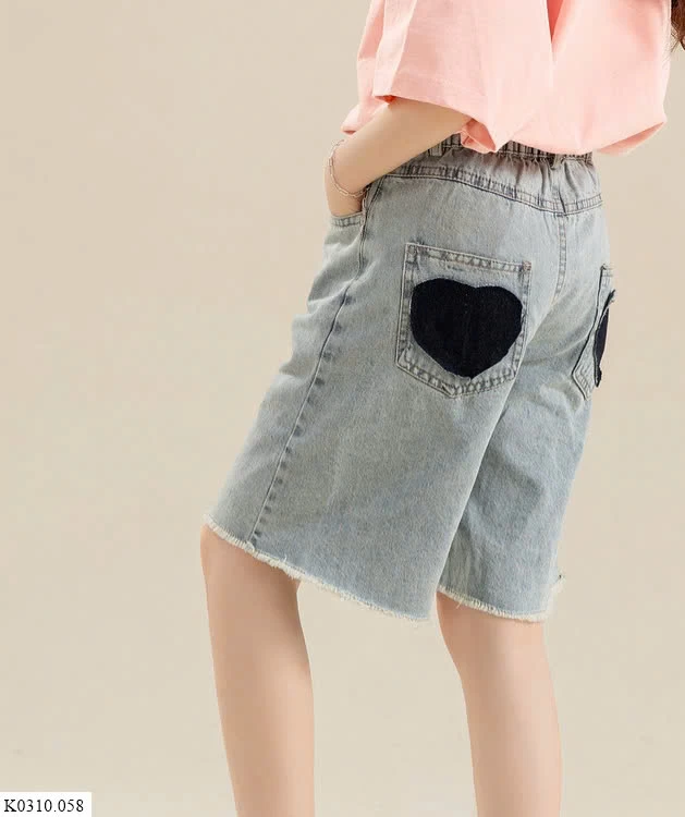 QUẦN SHORT JEAN LỦNG BÉ GÁI SZ ĐẠI Sỉ 145k