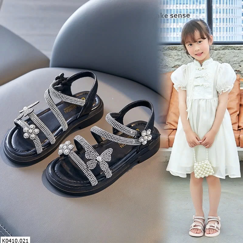 SANDAL KÈM NƠ BƯỚM BG Sz 21-25: 128k Sz 26-30: 137k  Sz 31-36: 146k