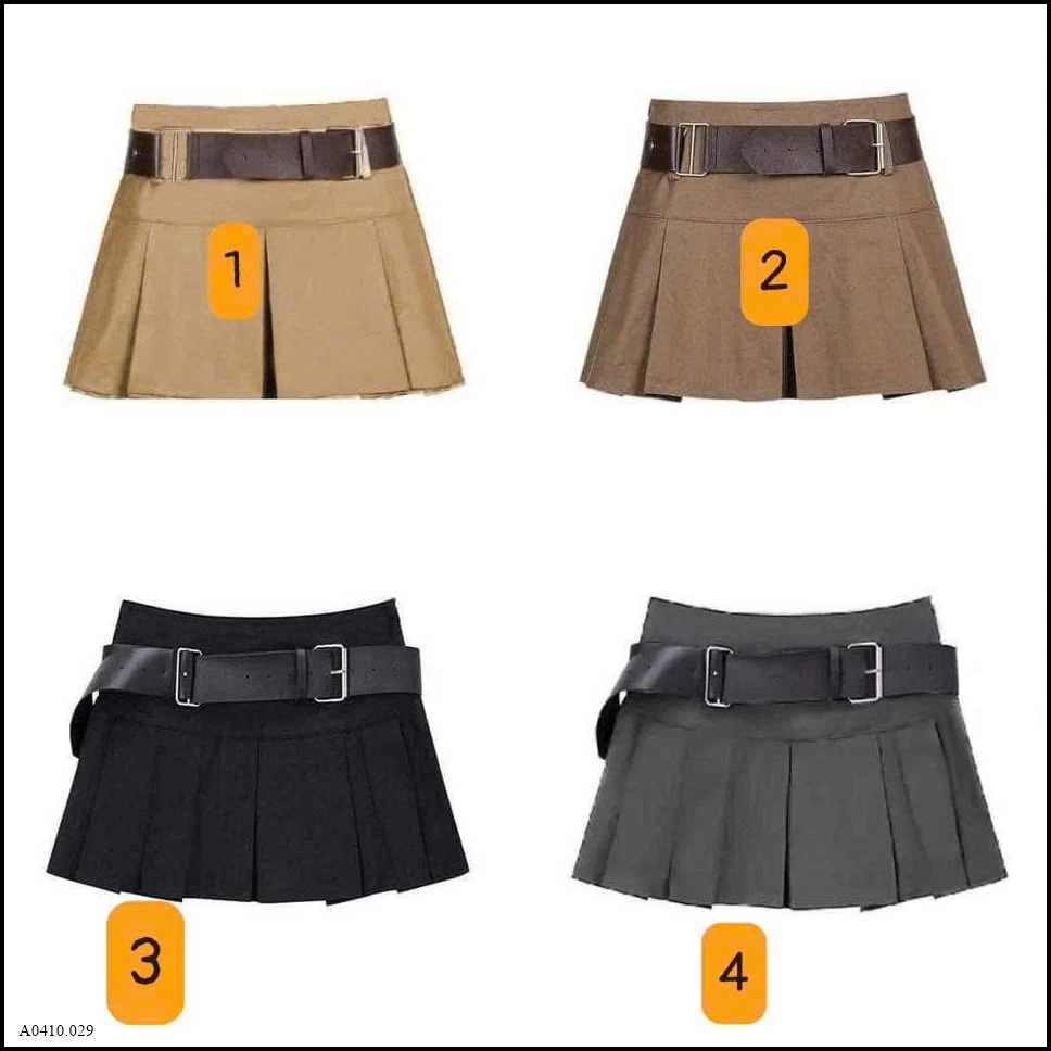 Chân váy kèm belt  Giá sỉ 135k