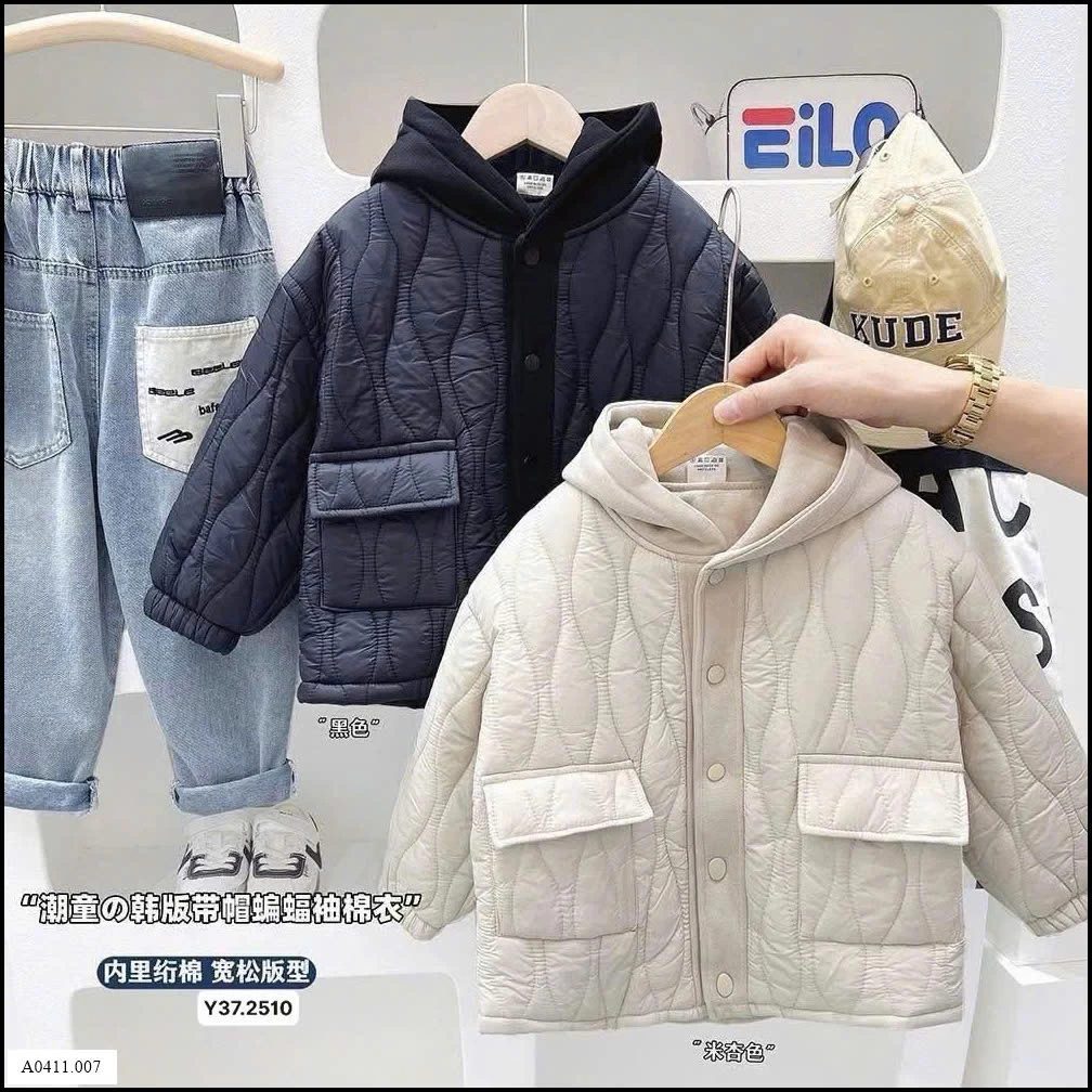 ÁO KHOÁC KACADY CHO BÉ TRAI  Giá sỉ 215k