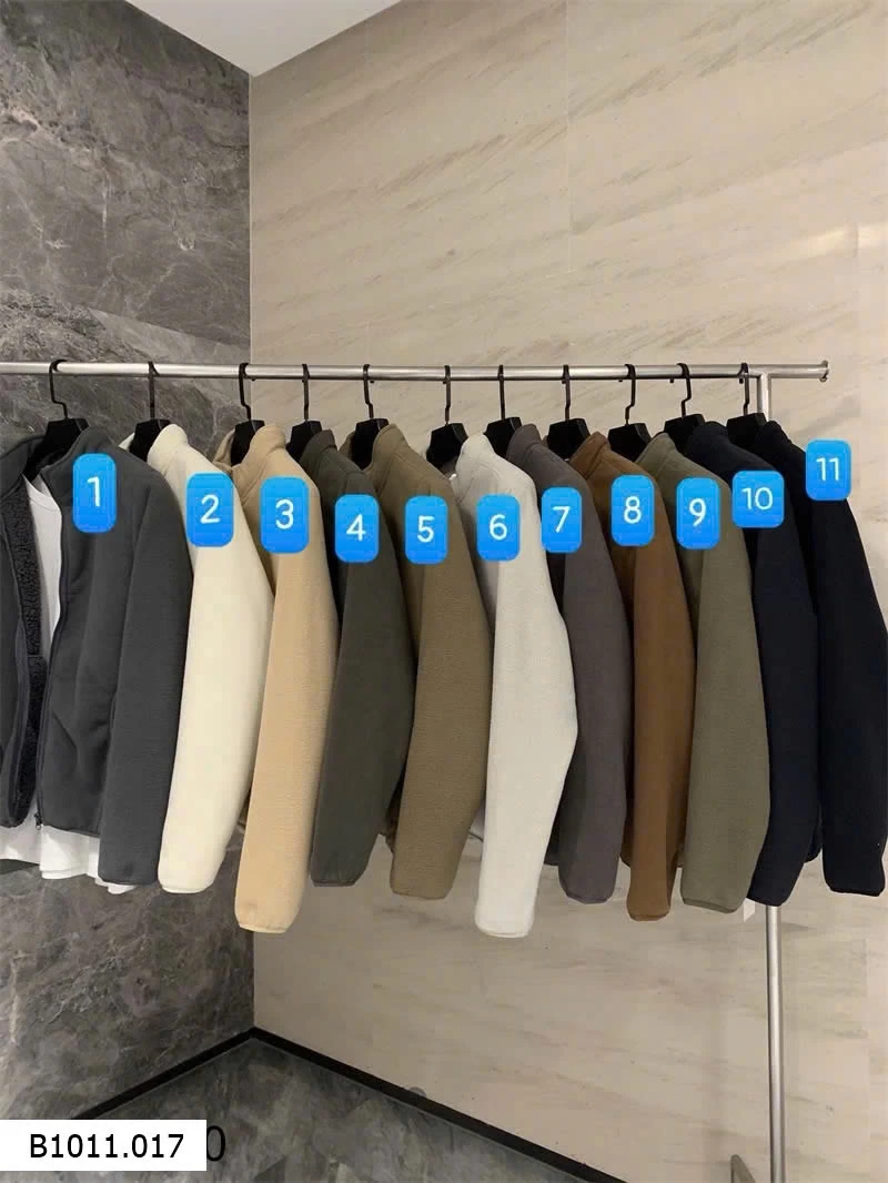 ÁO NỈ LÓT LÔNG CỪU SIÊU ẤM Giá sỉ 255kA