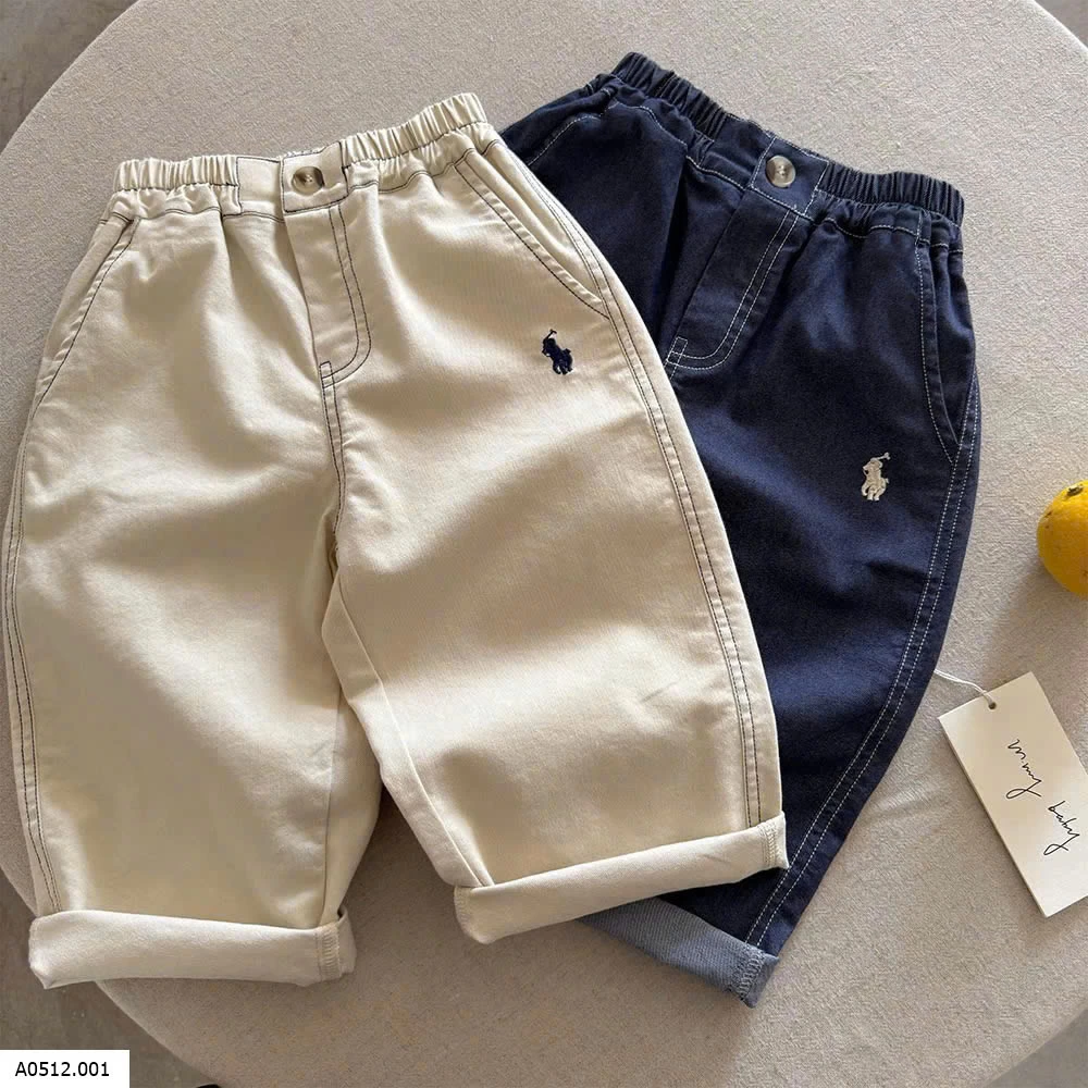 QUẦN JEAN THÊU NGỰA CHO BÉ Giá sỉ 134k