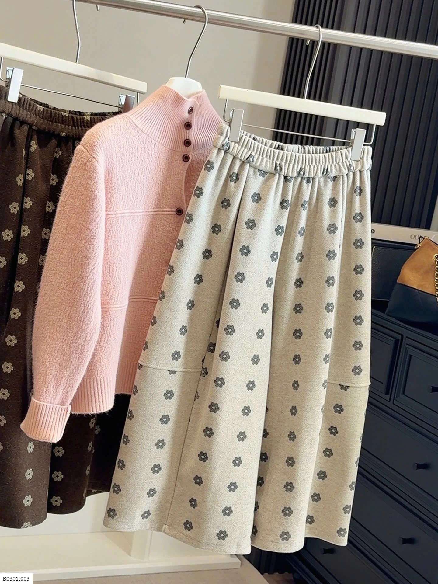 CHÂN VÁY HOA ANNA  Giá sỉ 185k