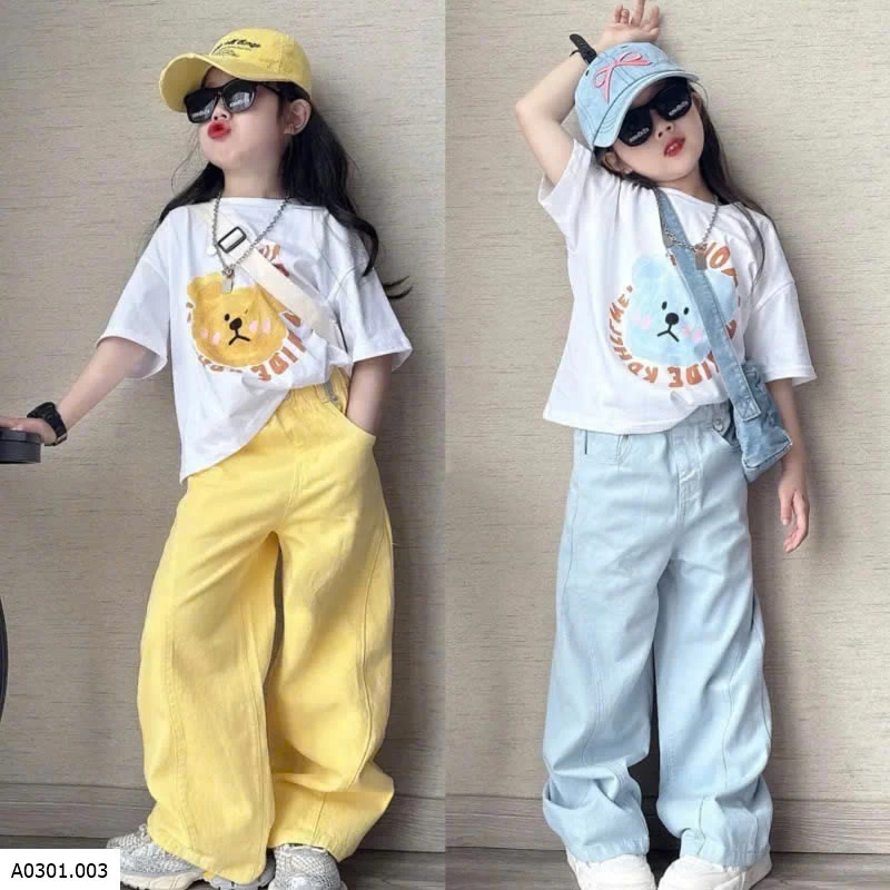 QUẦN SUÔNG BÉ GÁI  Giá sỉ 185k