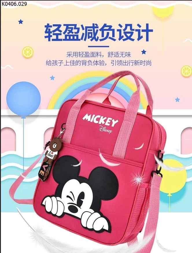 TÚI HỌC SINH MICKEY Sỉ 74k