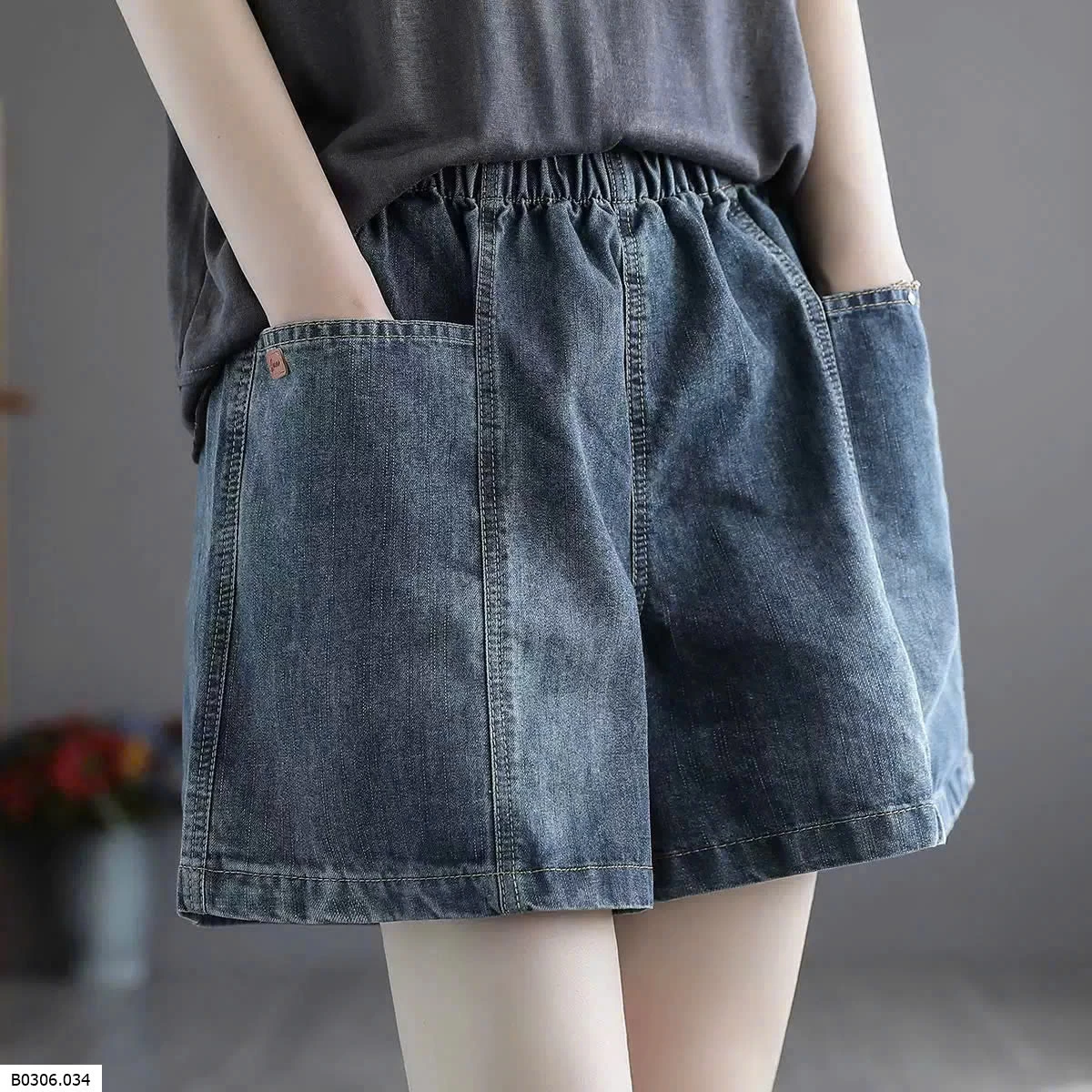 Quần jean cạp chun   Sỉ 130k