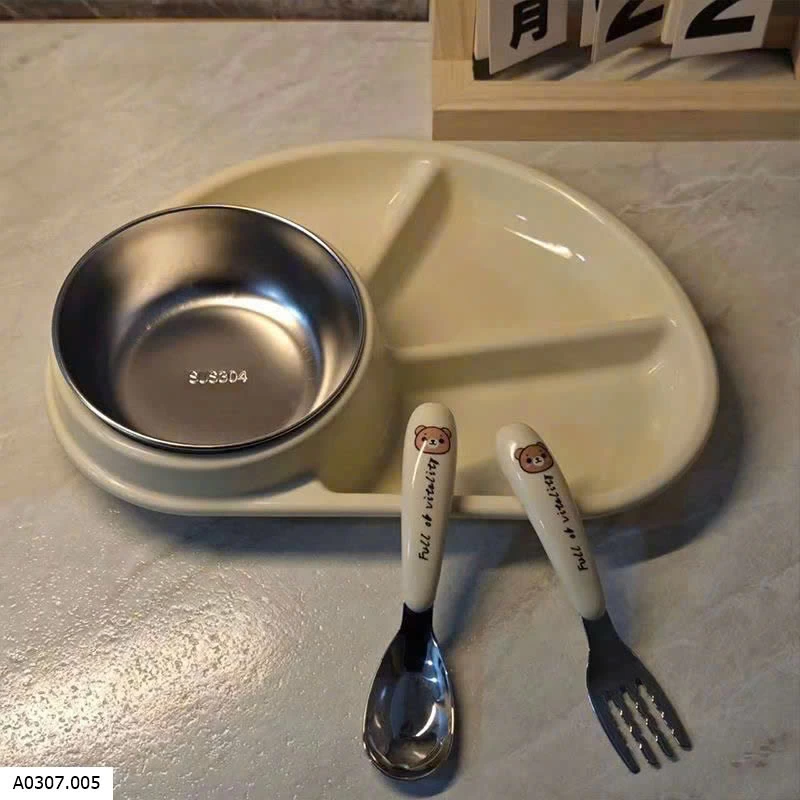 SET BỘ BÁT ĐĨA CHO BÉ   Sỉ 70k/1 set 