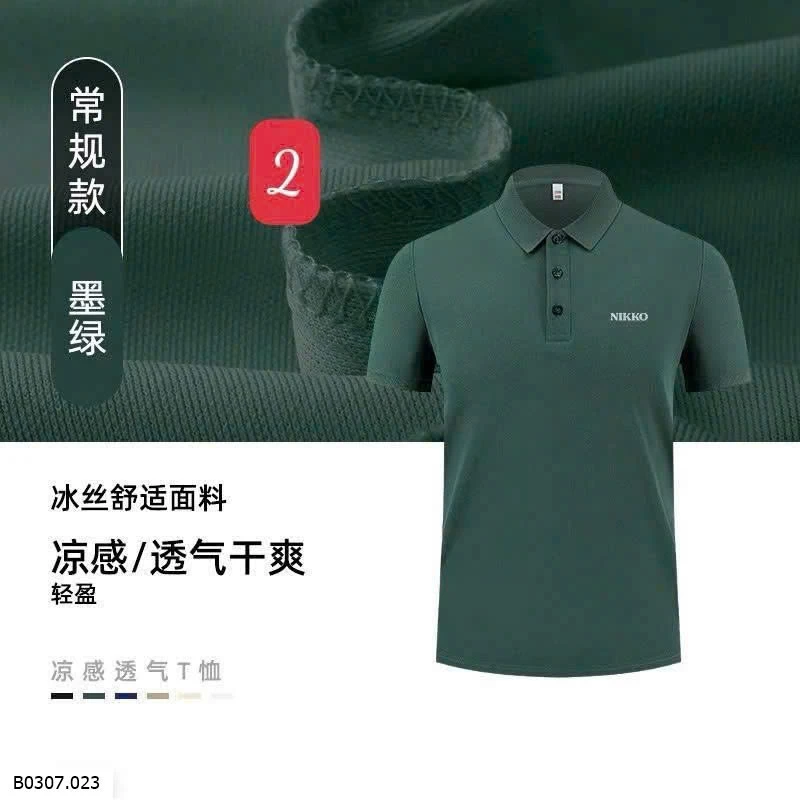 ÁO POLO CỘC TAY CHO NAM NIKKO Sỉ 125k