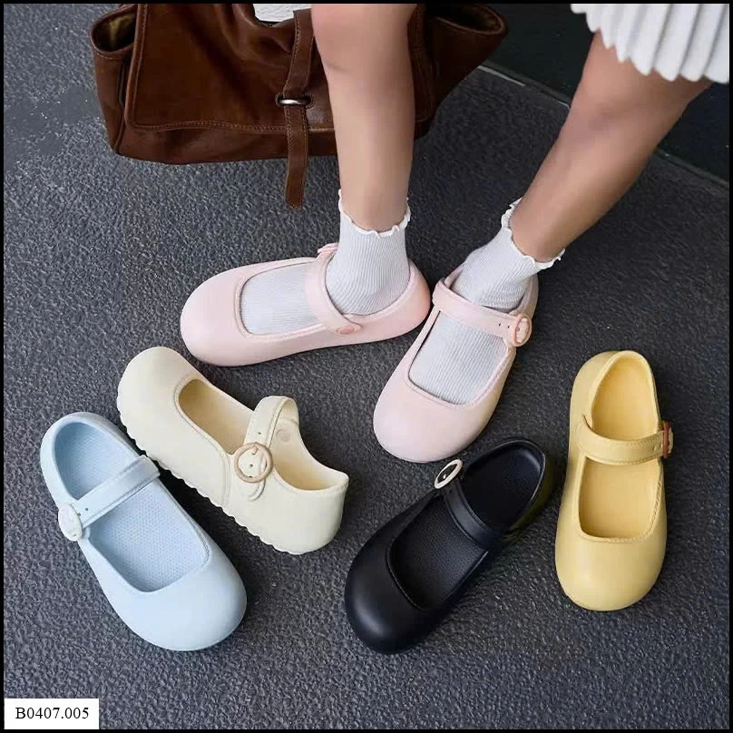 GIÀY NHỰA  EVA DÁNG  MARY JANE NỮ  Sỉ giá 85k