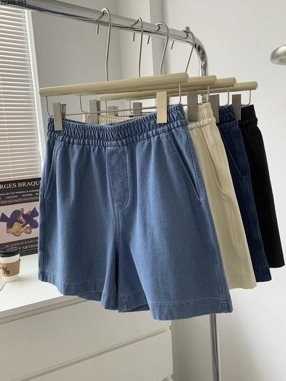 QUẦN SHORT GIẢ JEAN    Si 113k