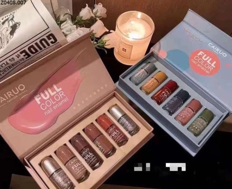 FULLBOX 6 LỌ SƠN MÓNG TAY CAIRU NEW COLOR #Sỉ 87k