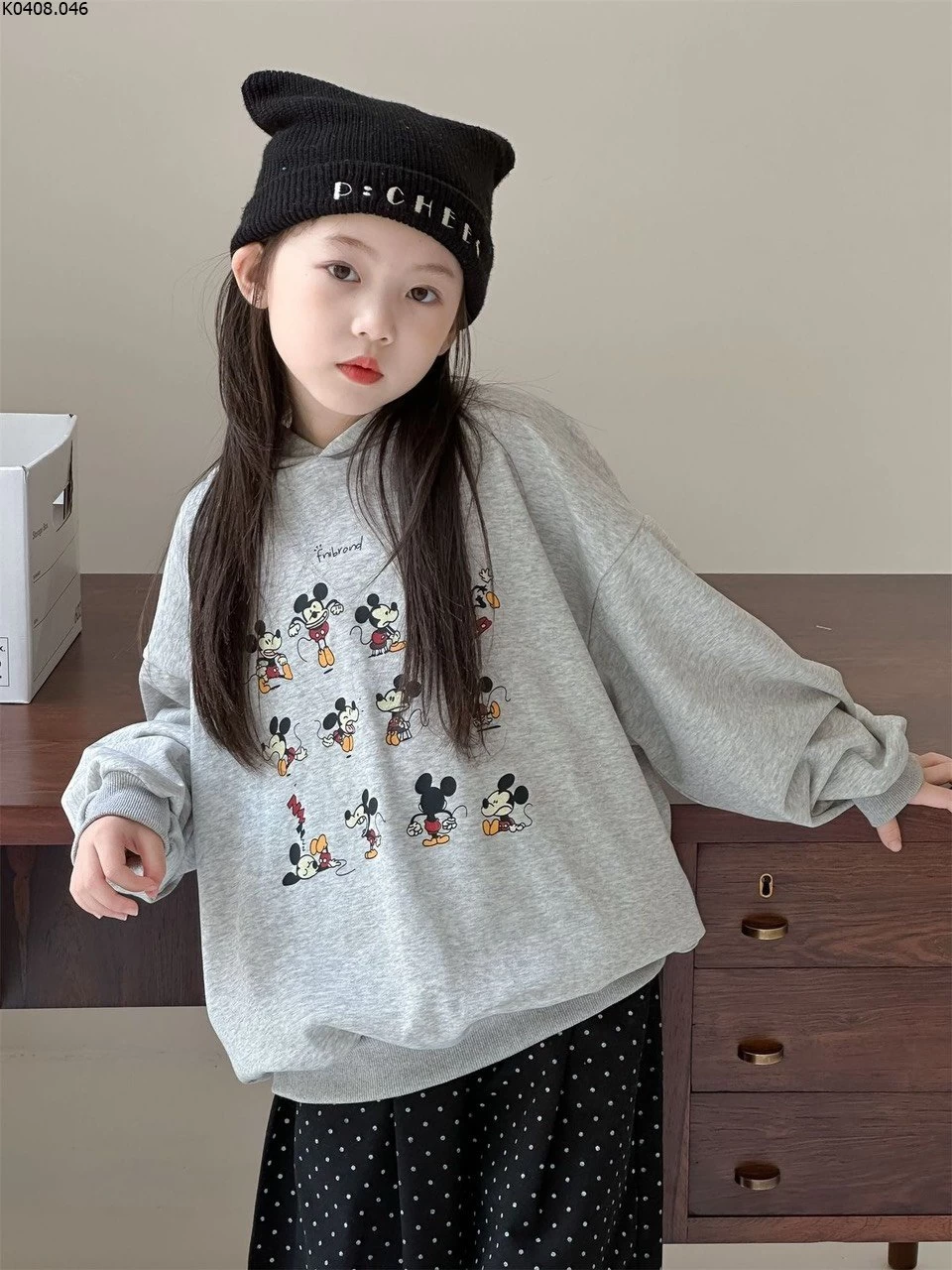 ÁO HOODIE MICKEY SIZE ĐẠI Si  Sz 90-149 164k 150-160 174k