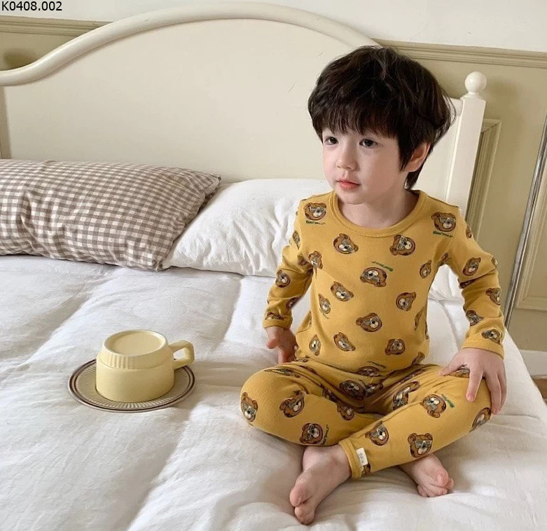 BỘ DÀI TAY COTTON CHO BÉ  Sỉ 115k