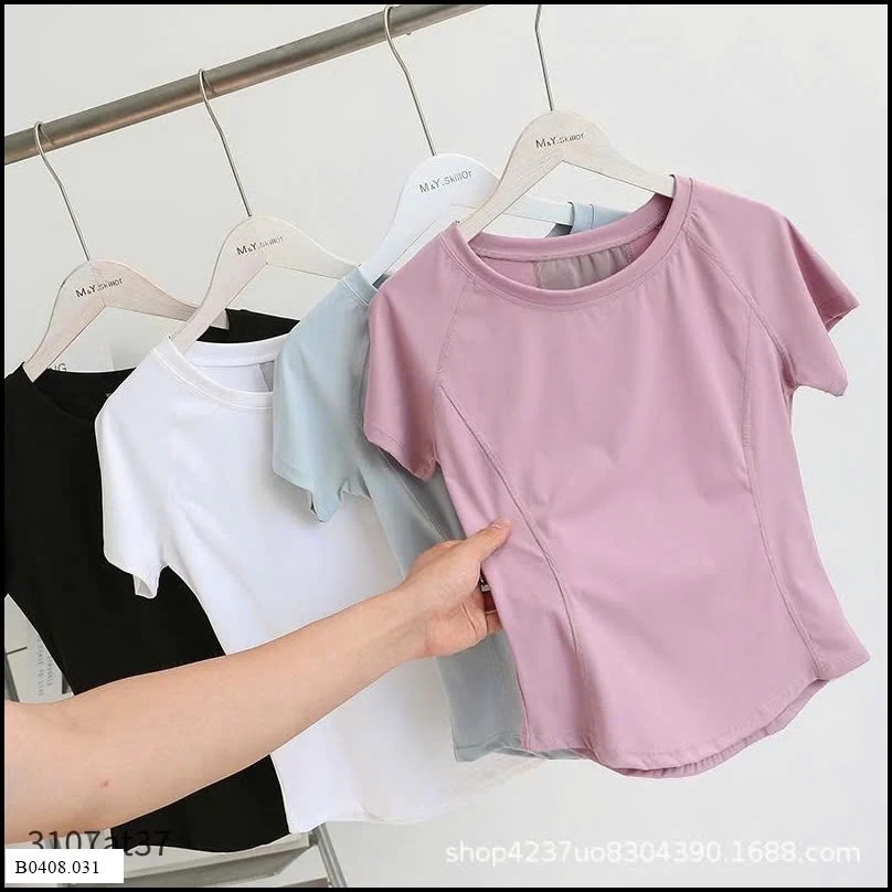 ÁO TẬP NỮ LULU   Giá sỉ 135k