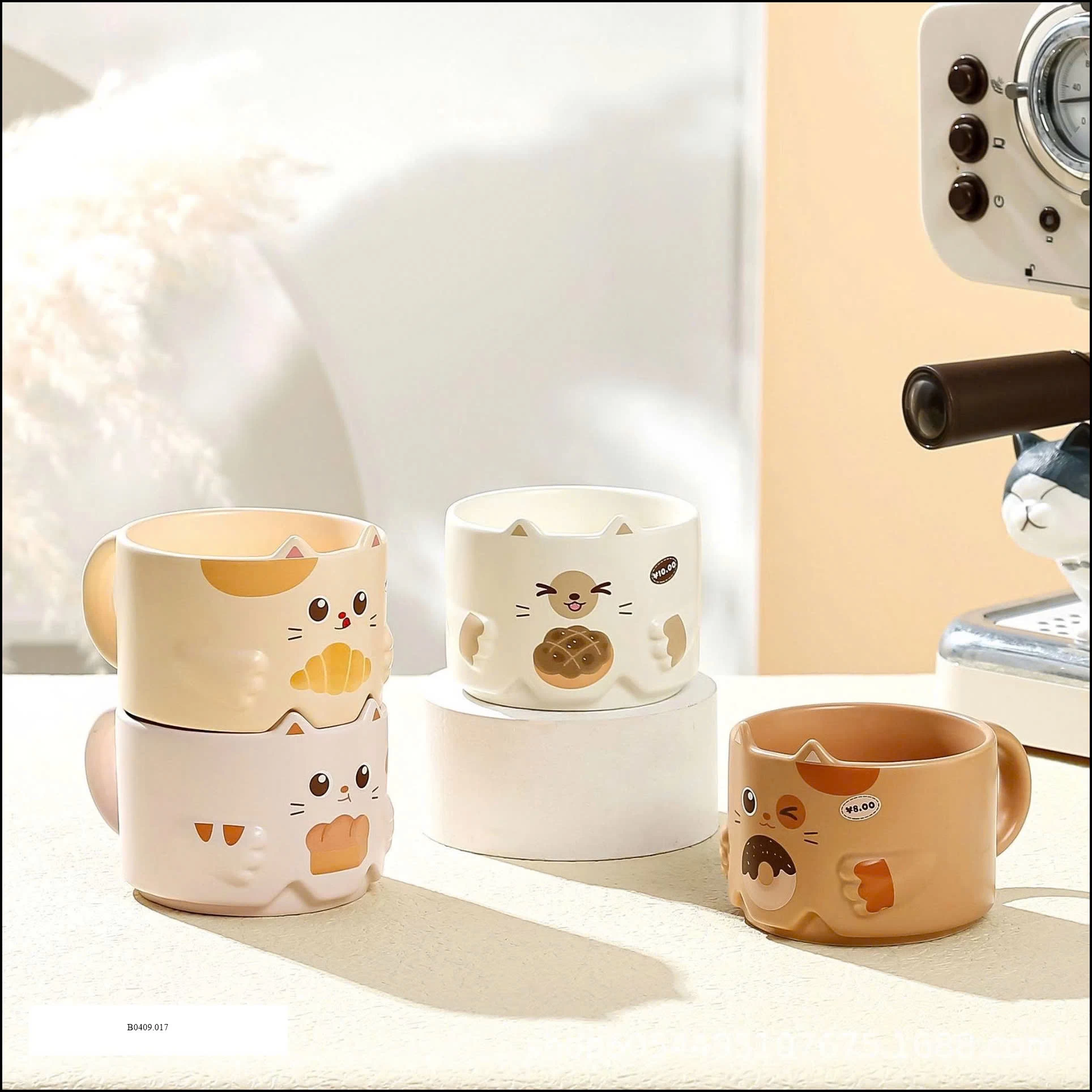 CỐC SỨ HÌNH MÈO DỄ THƯƠNG   Giá sỉ 75k