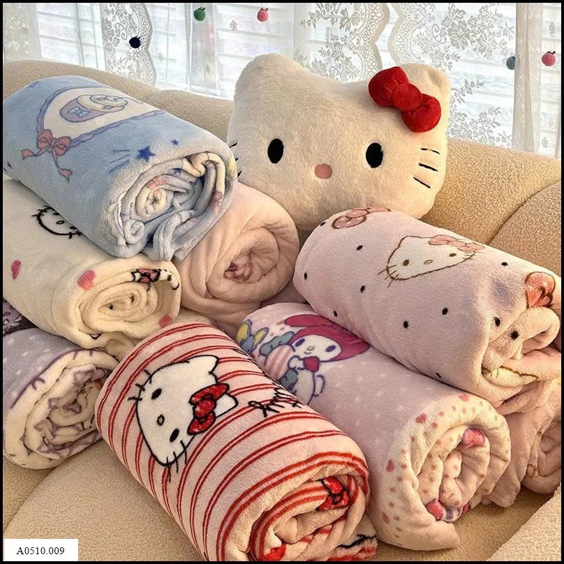  CHĂN HOẠT HÌNH NHUNG SỮA CHO BÉ  Giá sỉ 125k