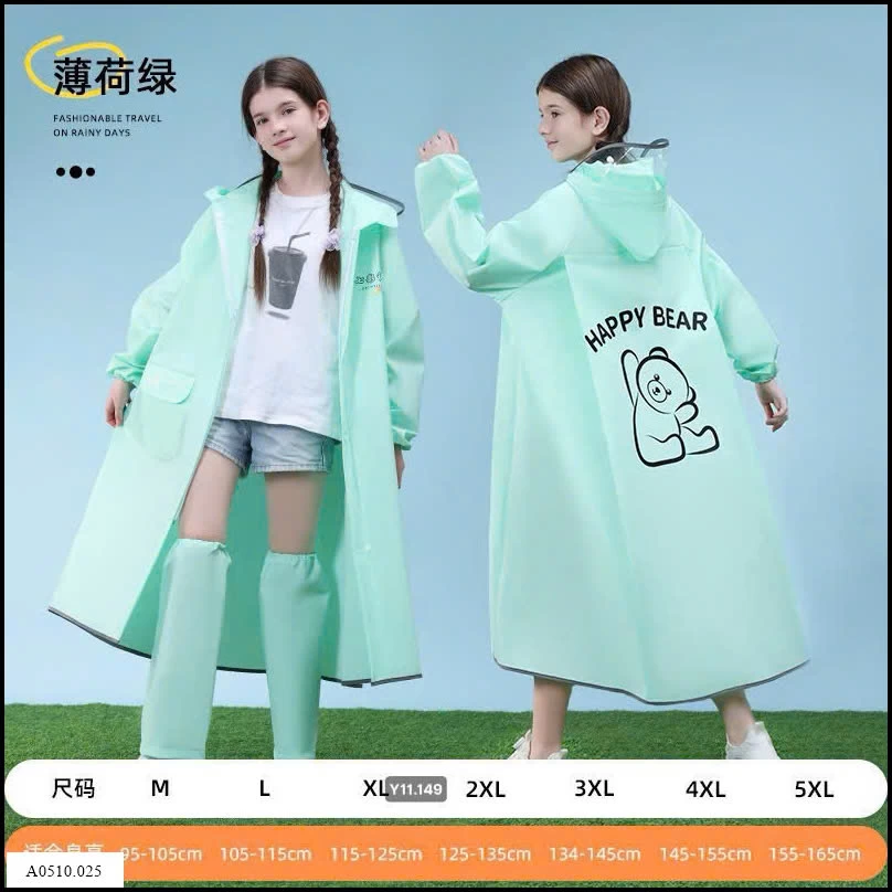 Áo mưa sz đại trẻ em  Giá sỉ 95ka