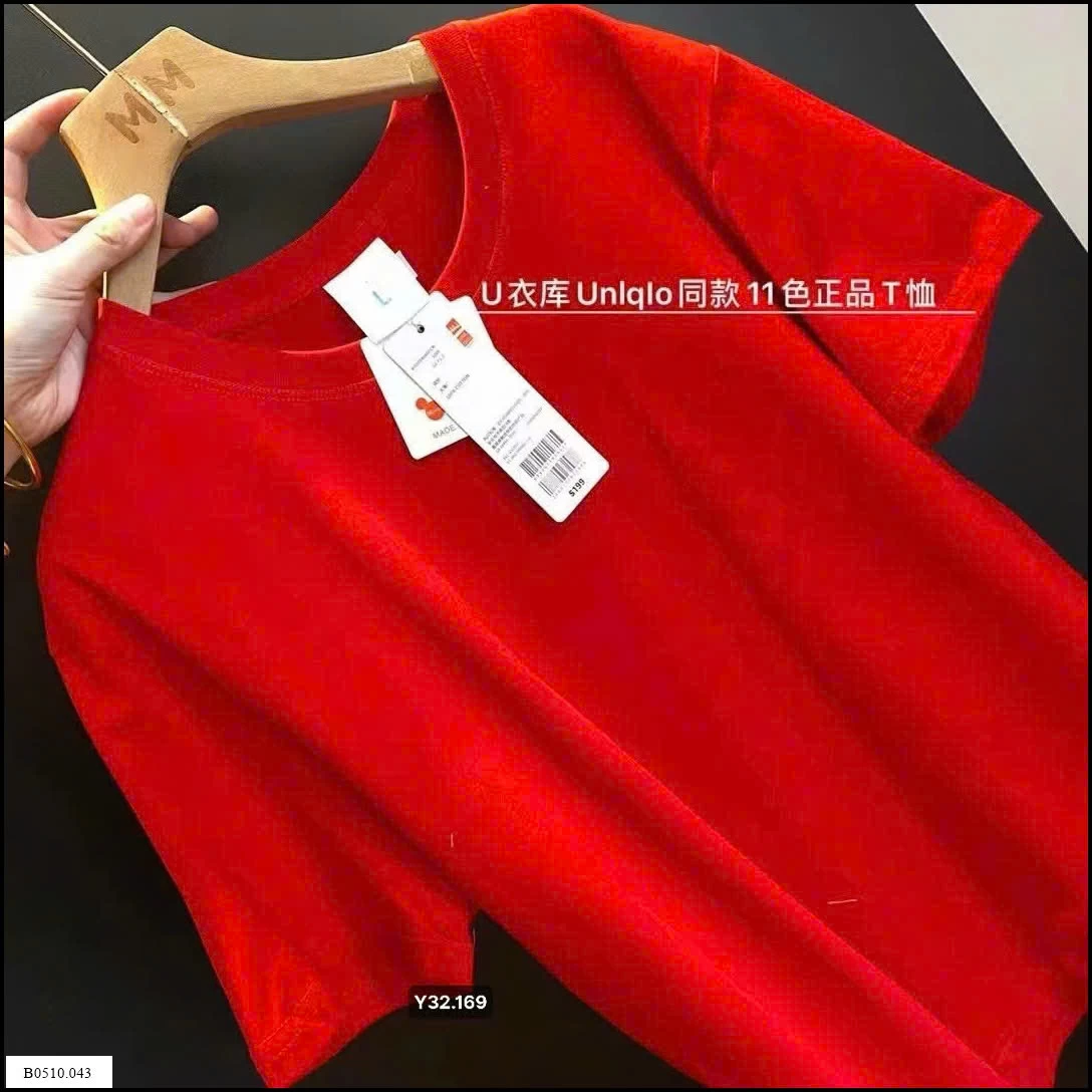 ÁO PHÔNG CỘC TAY TRƠN UNI    Giá sỉ 130k /1 set /2 c 