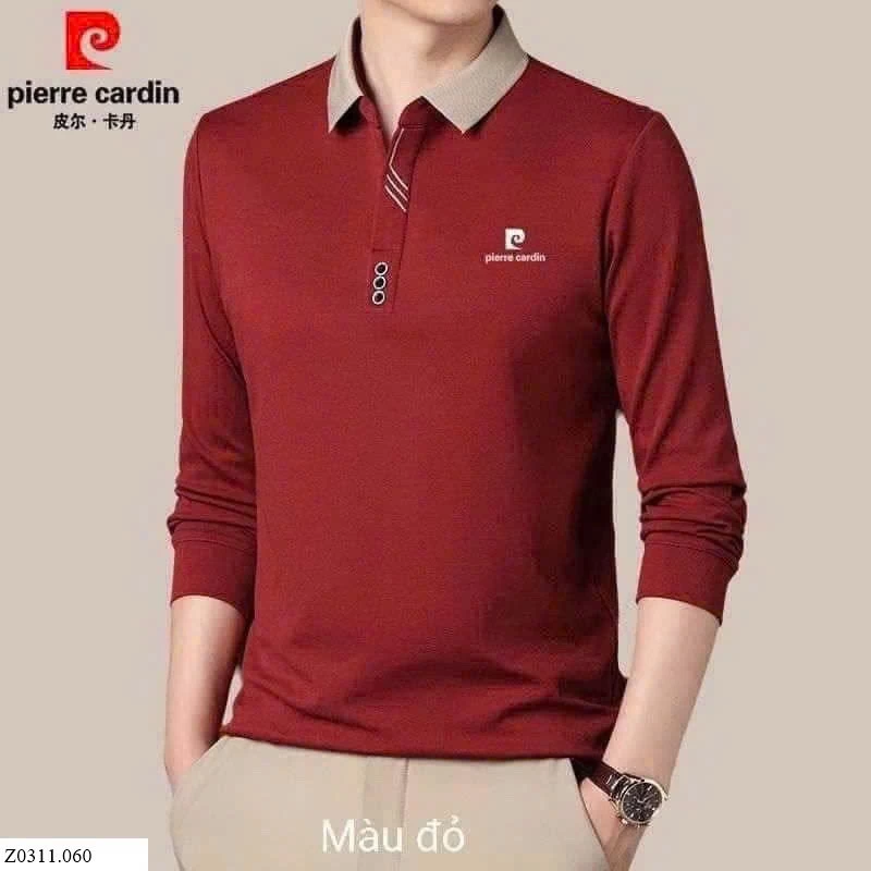 Aó polo dài tay hãng PIERRE CARDIN  Sỉ 240k