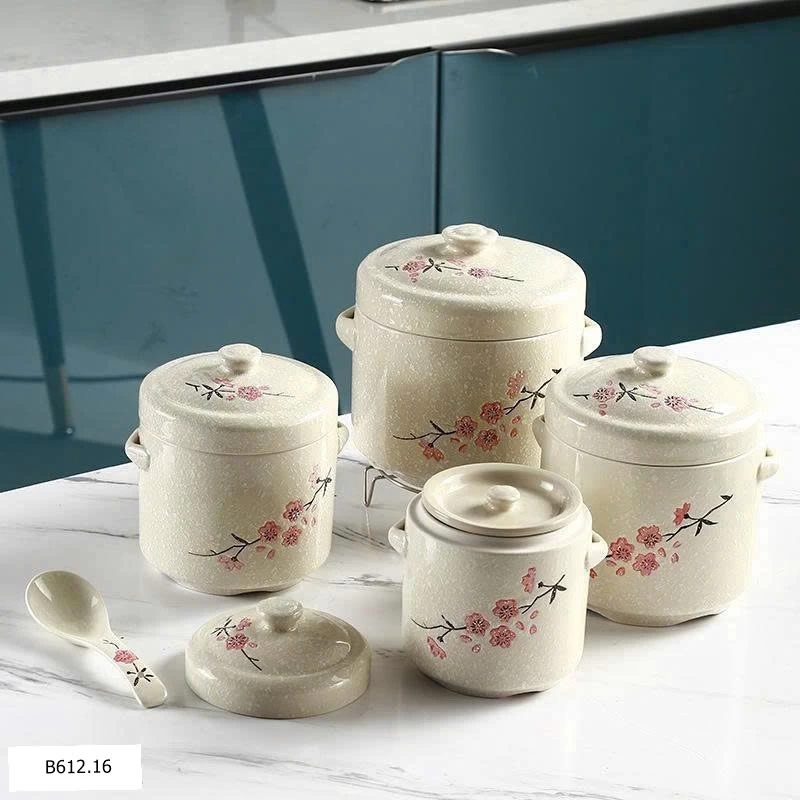 CỐC HẦM GỐM SỨ NẮP KÉP Giá sỉ 160k