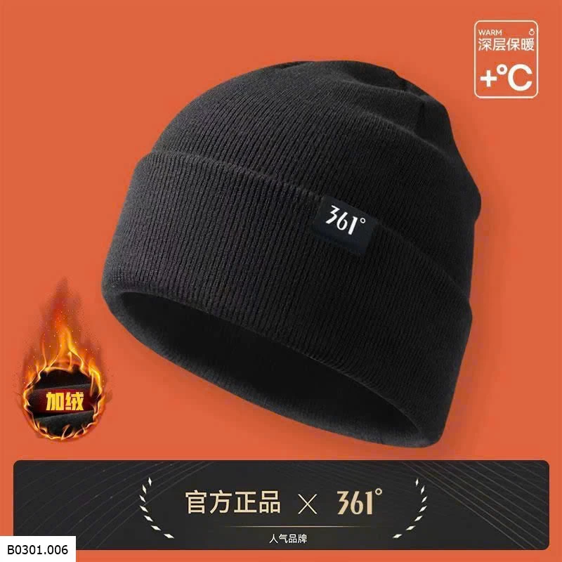 MŨ LEN GIỮ NHIỆT 361° CHÍNH HÃNG   Giá sỉ 135k