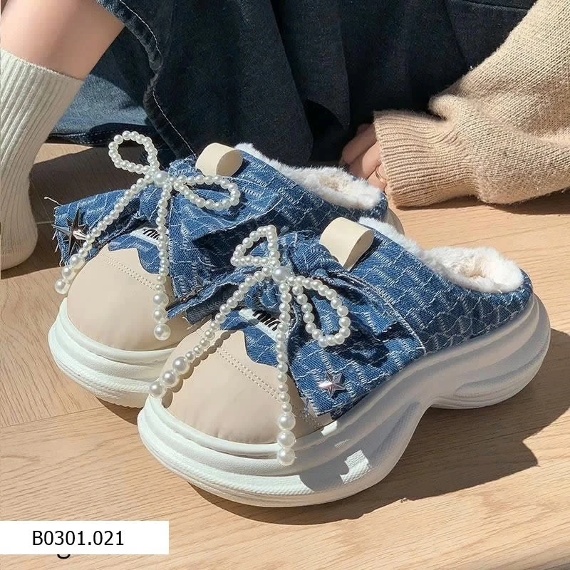 SỤC BÍT MŨI JEAN LÓT LÔNG NƠ NGỌC TRAI Giá sỉ 145k