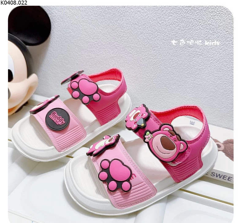 DÉP SANDAL HOẠT HÌNH CUTE CHO BÉ  Si Sz 26-30: 155k/đôi 31-36: 165k/đôi