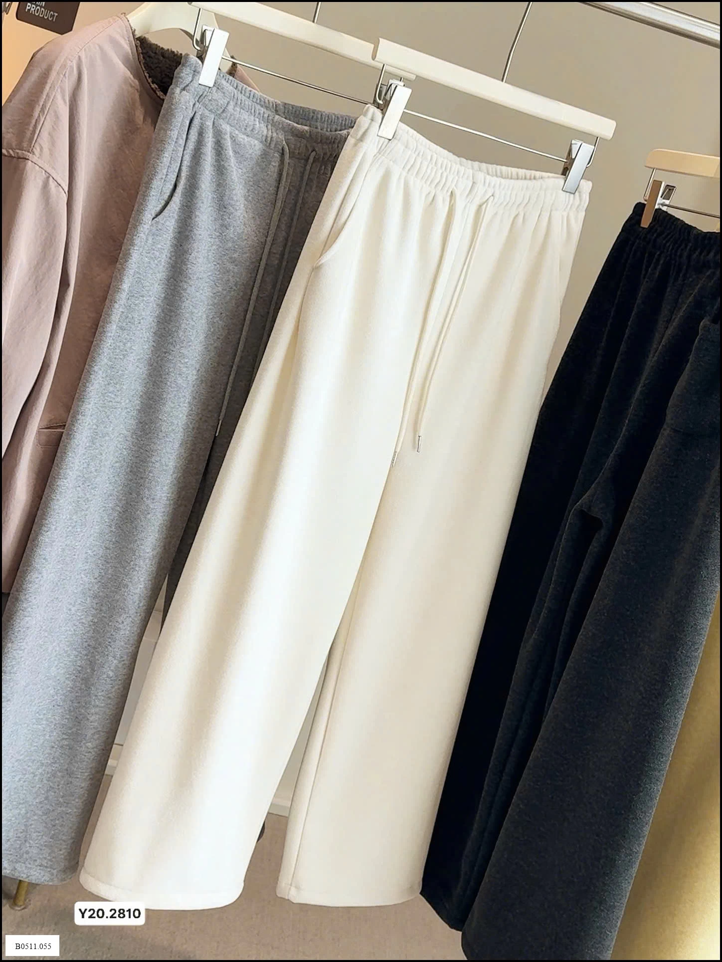 quần suông nỉ  Giá sỉ 215k