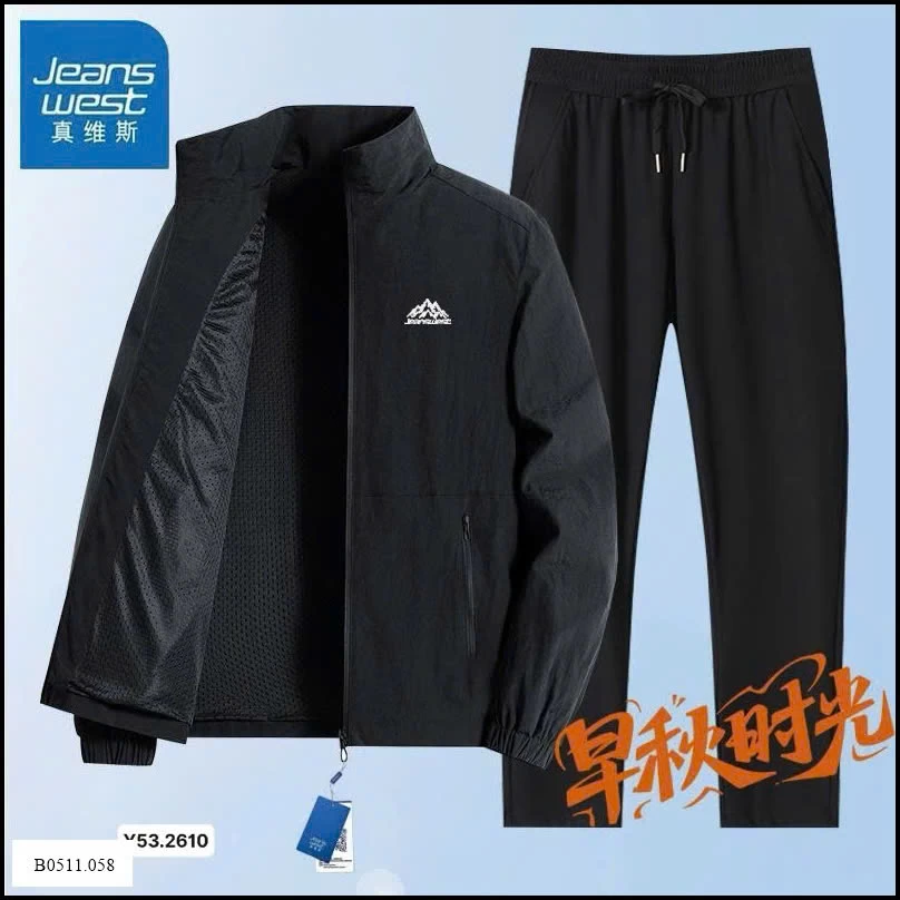 Bộ đồ thể thao nam  Giá sỉ 340k