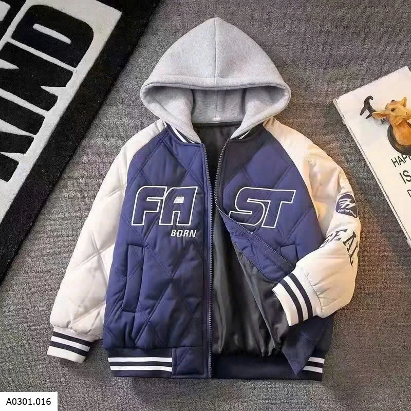 ÁO KHOÁC TRẦN TRÁM CÓ MŨ  Giá sỉ 170k