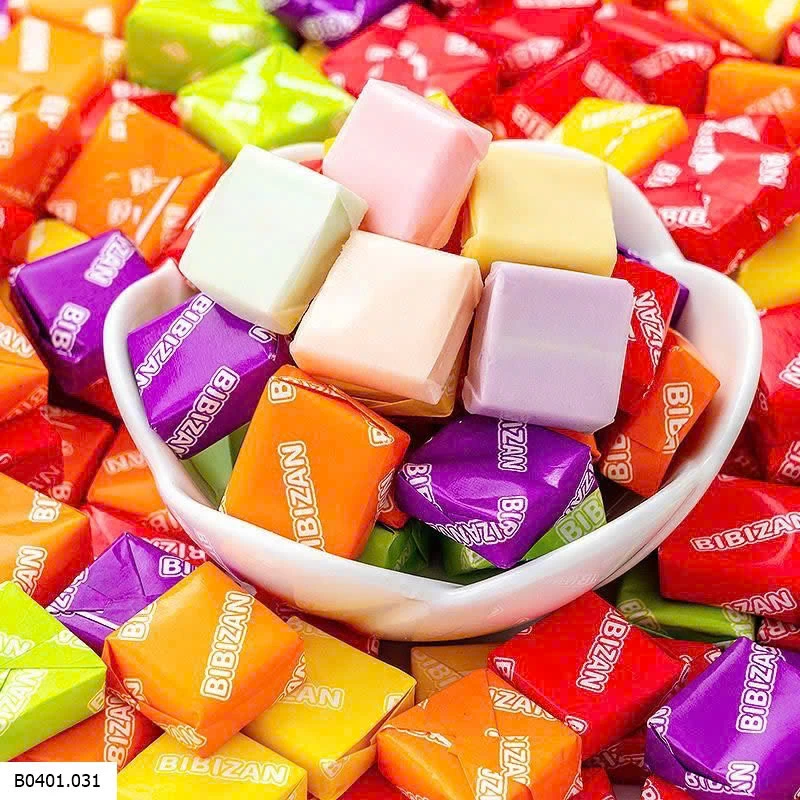 KẸO SUGUST BIBIZAN  Giá sỉ 100k/Combo 1kg 2 gói
